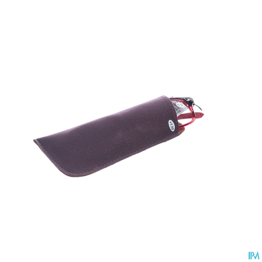 Pharmaglasses Lunettes Lecture Diop.+1.50 Red