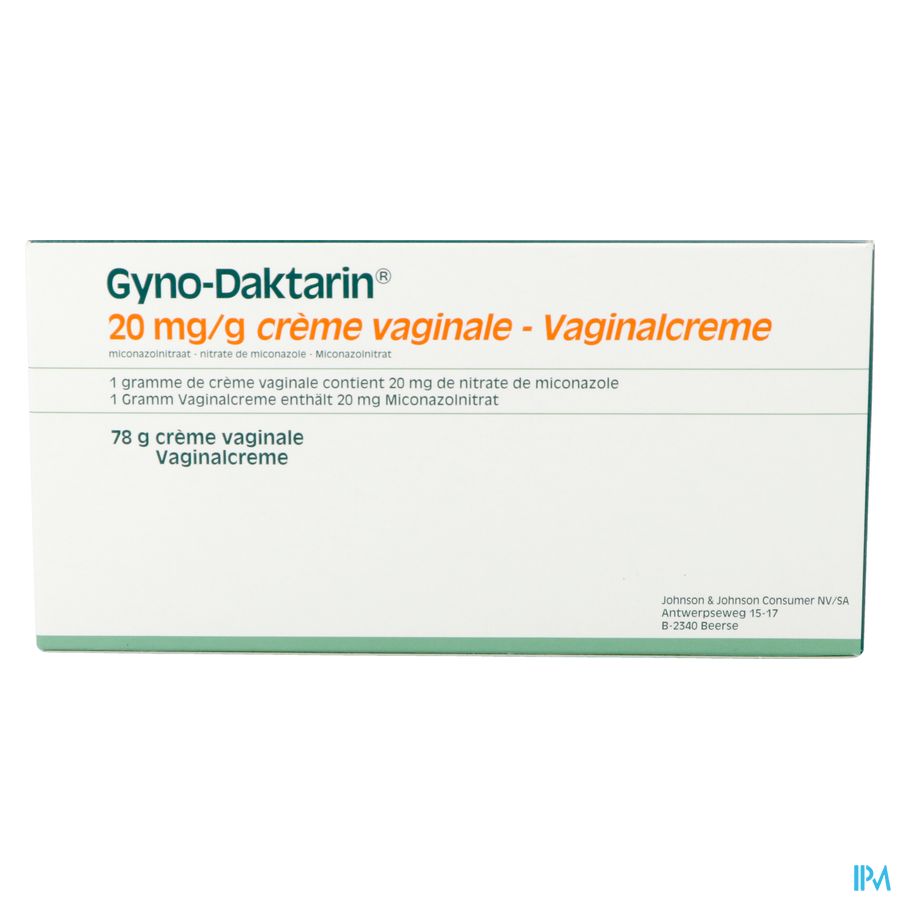 Gyno-daktarin Creme 1 X 78g 2%