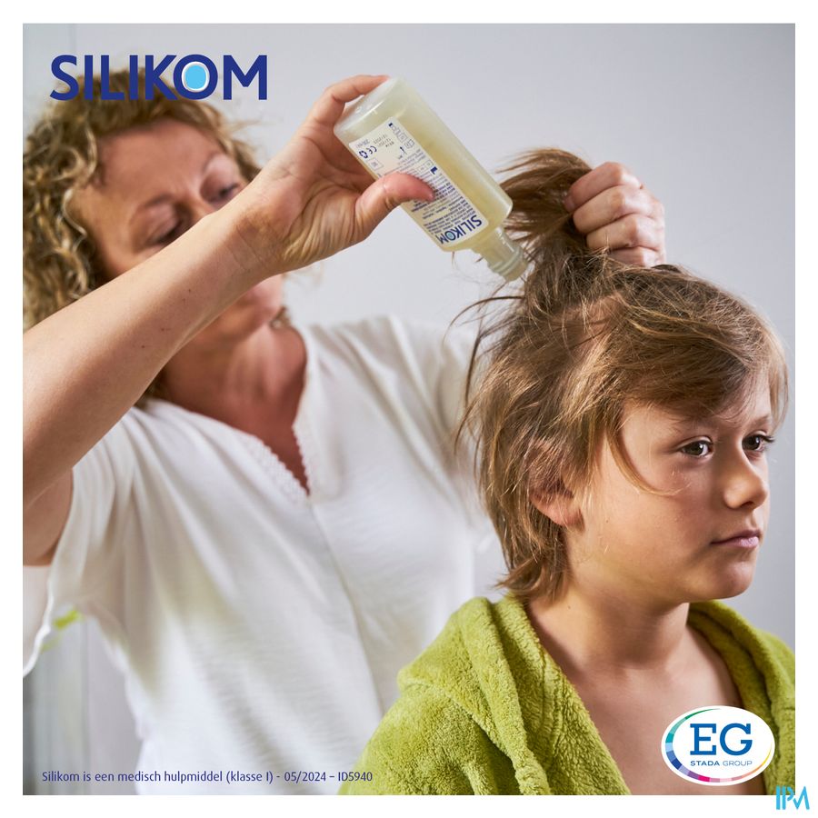 Silikom Once Shampooing Contre poux&lentes 200ml