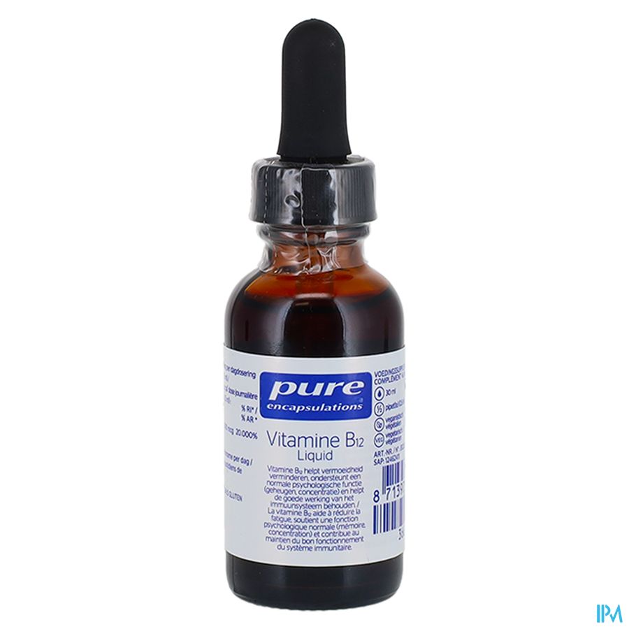 Pure Encapsulations Vitamine B12 Liquid 30ml