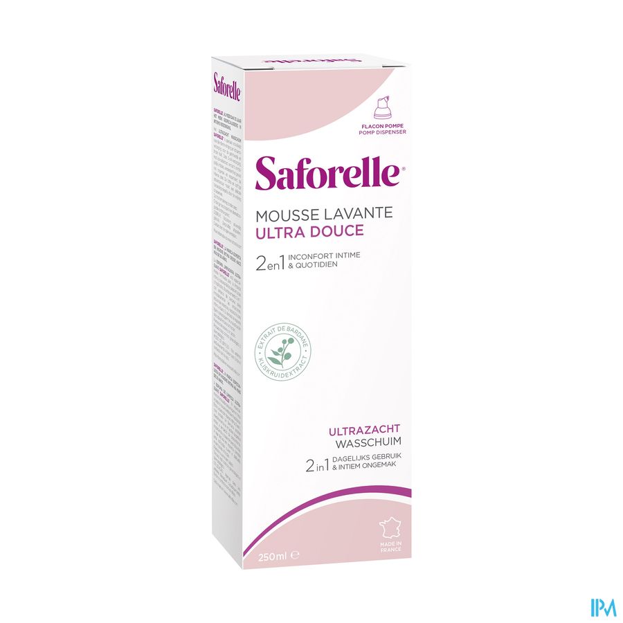 Saforelle Mousse Lavante Ultradouce 250ml