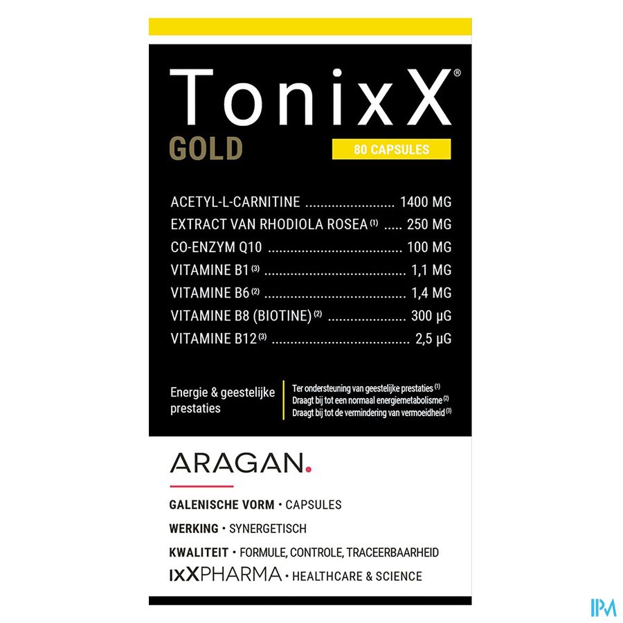 Tonixx Gold Caps 80 Nf