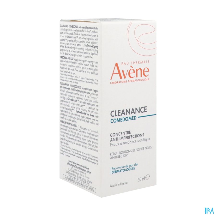 Eau Thermale Avène CLEANANCE COMEDOMED Concentré Anti-imperfections Peaux à tendance acnéique