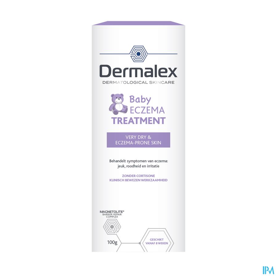 Dermalex® Eczema Bébé - Sans Cortisone - 100ml - A Partir De 8 Semaines