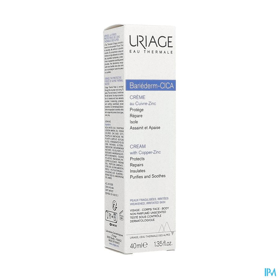 Uriage Bariederm Cica Creme Reparatrice 40ml