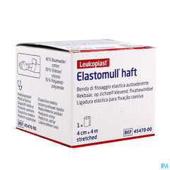 Elastomull Haft Bande Fix. Cohesif 4cmx4m 4547000
