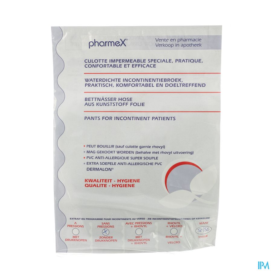 Pharmex Culotte Incont -press.50-56