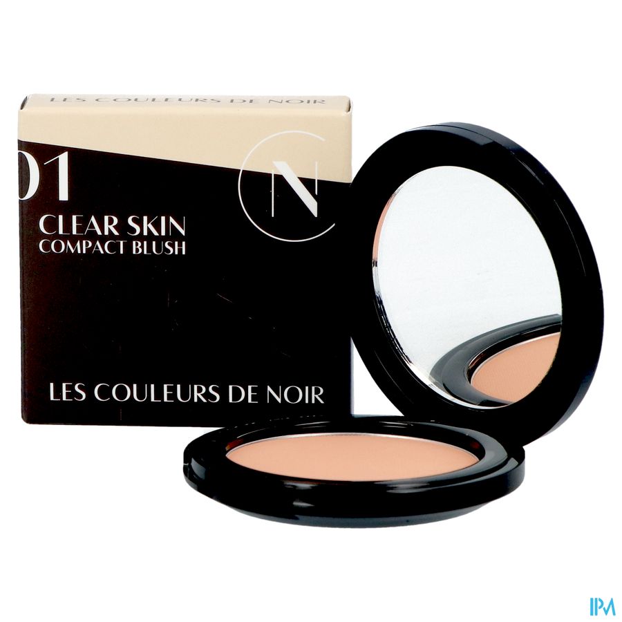 Couleurs De Noir Soft Touch Blush S/talc 01