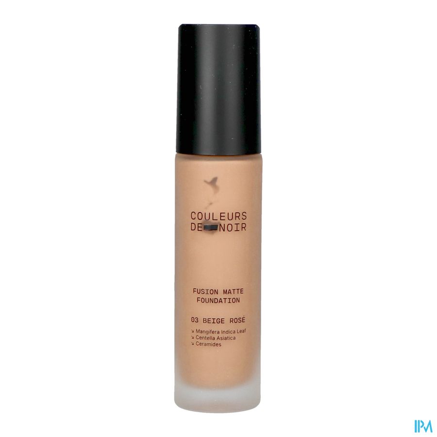 Couleurs De Noir Fus. Matte Fdt 03 B. Rose 30ml