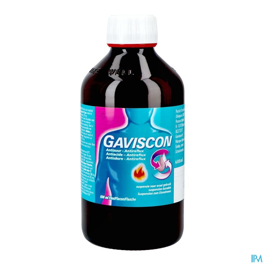 Gaviscon Antiacide-antireflux Susp Buvable 600ml