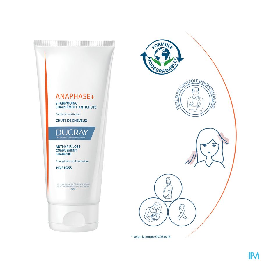 Ducray ANAPHASE+ shampooing antichute de cheveux 400ml