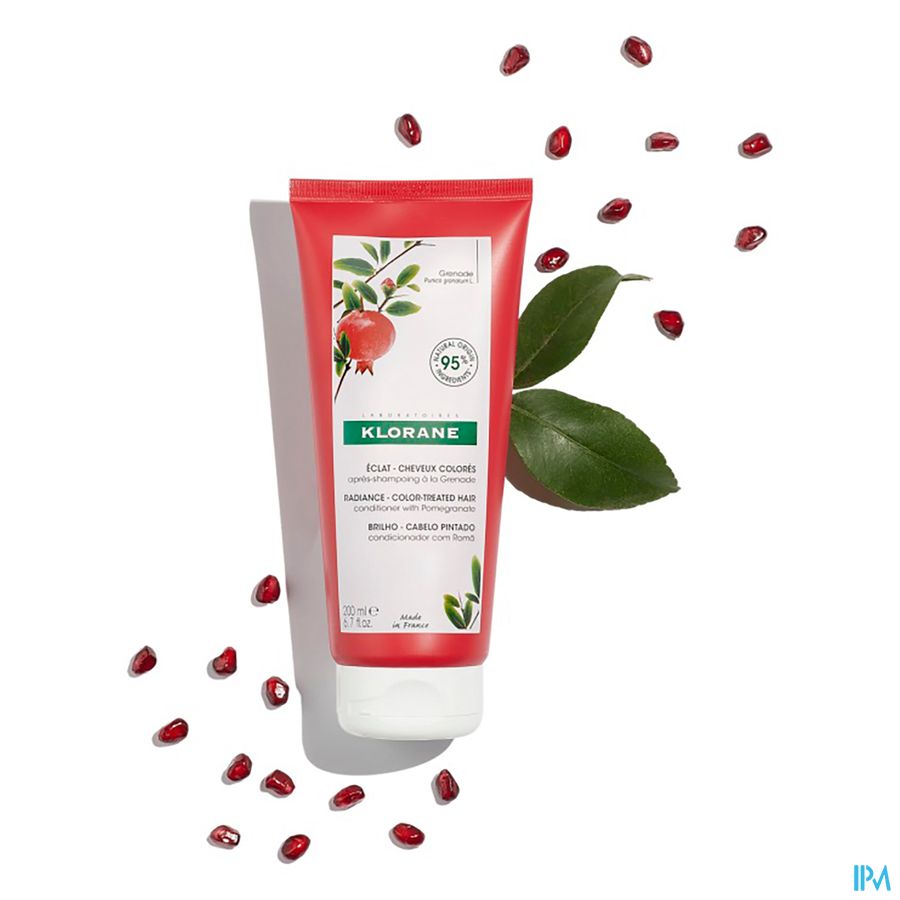Klorane - Après-shampoing à la Grenade - Eclat - Cheveux colorés