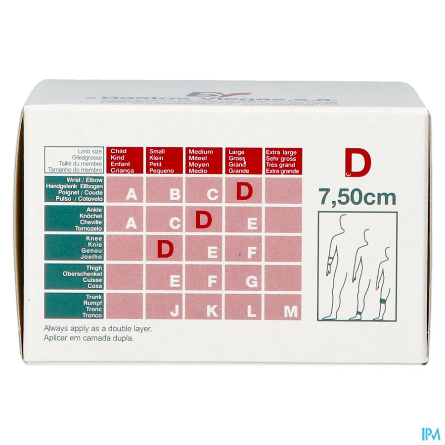 Pharmex Pansement Tubulaire Compressif D 7.5cmx1m