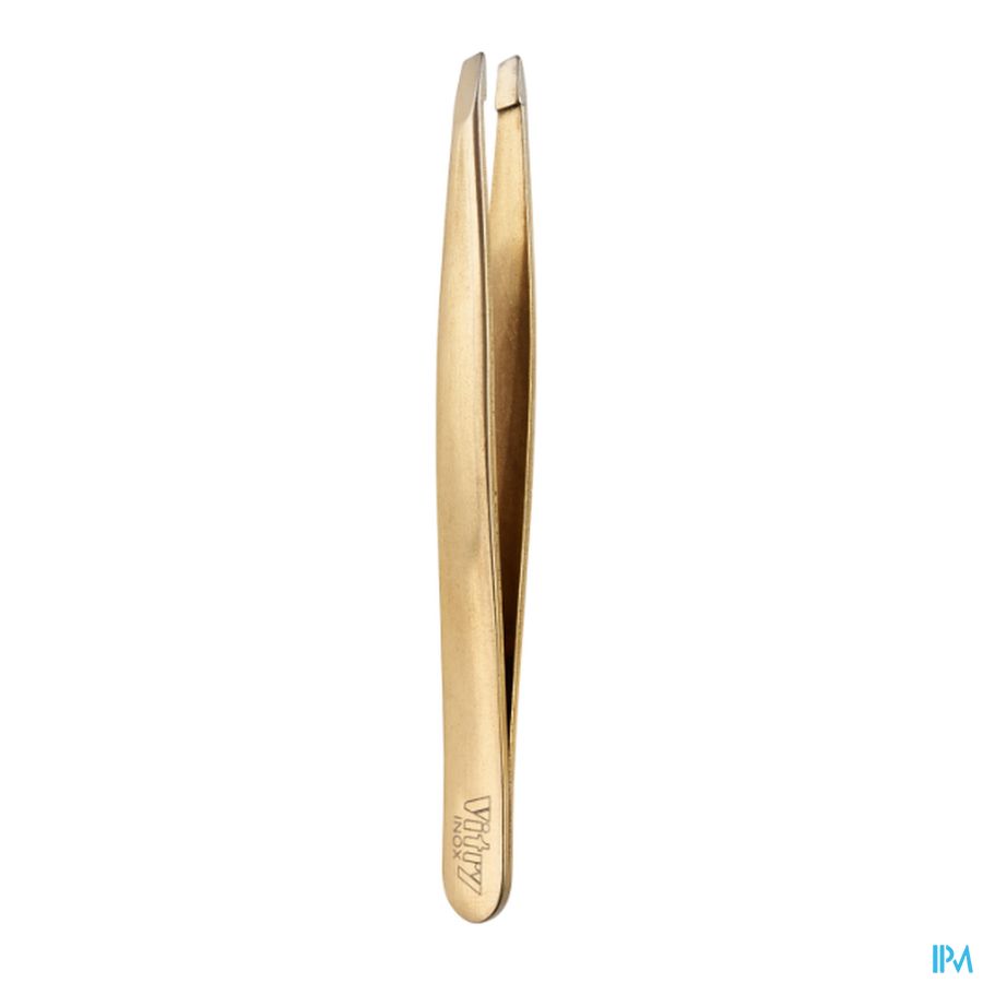 PINCE A EPILER PROF.M.BIAIS.INOX DORE