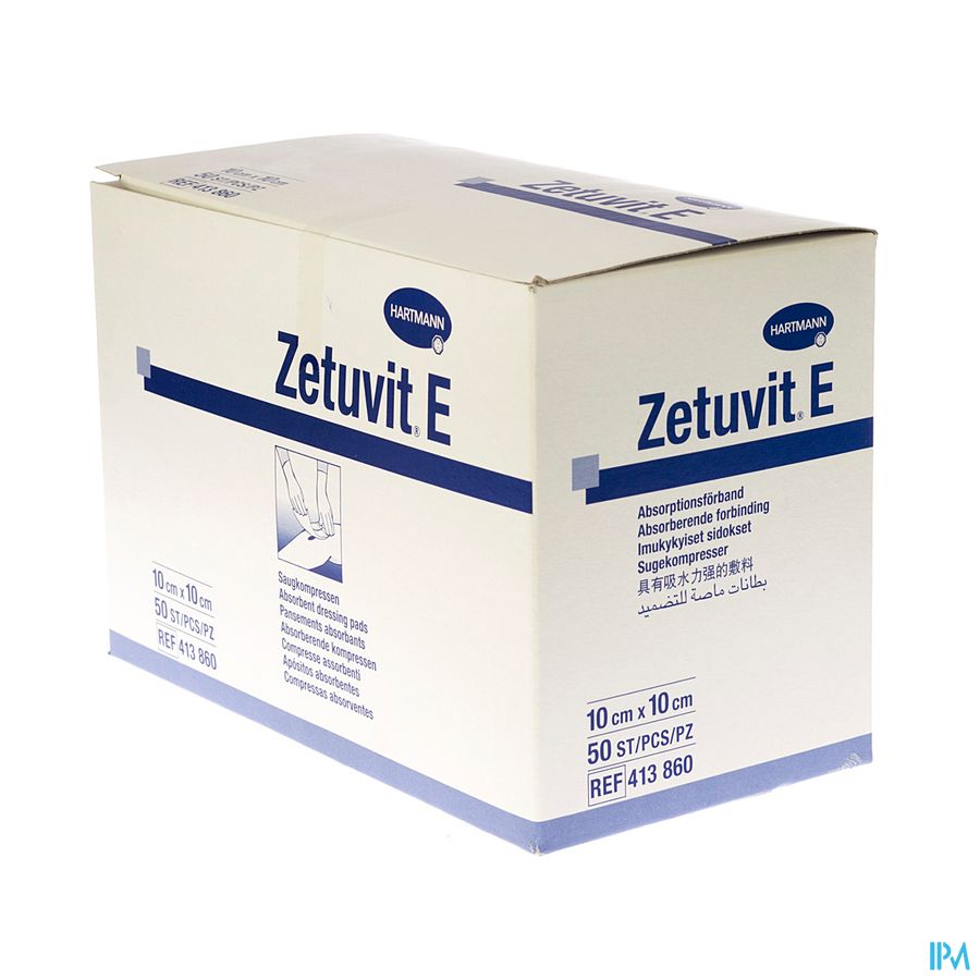 Zetuvit E 10x10cm Nst. 50 P/s