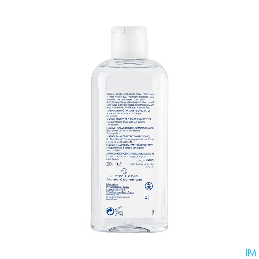 Ducray - Shampooing Physioprotecteur - Shampoing anti-démangeaisons - Sensinol