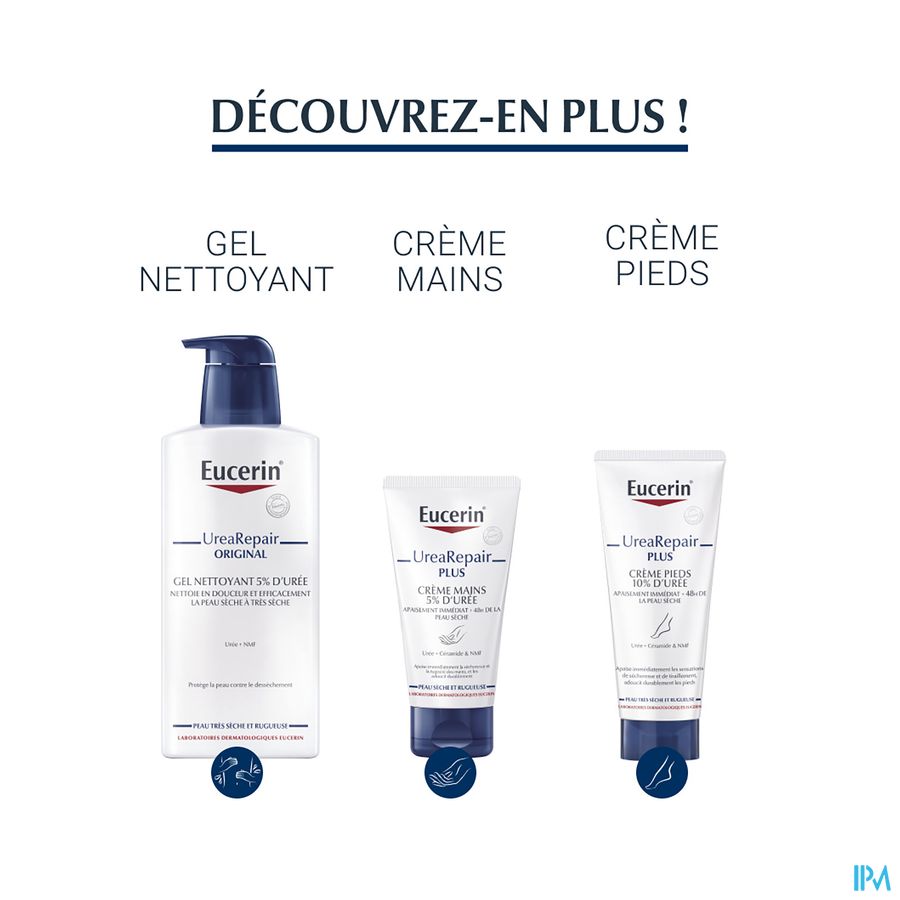 UreaRepair Plus Émollient 5% d'Urée Peau Sèche et Rugueuse 250ml