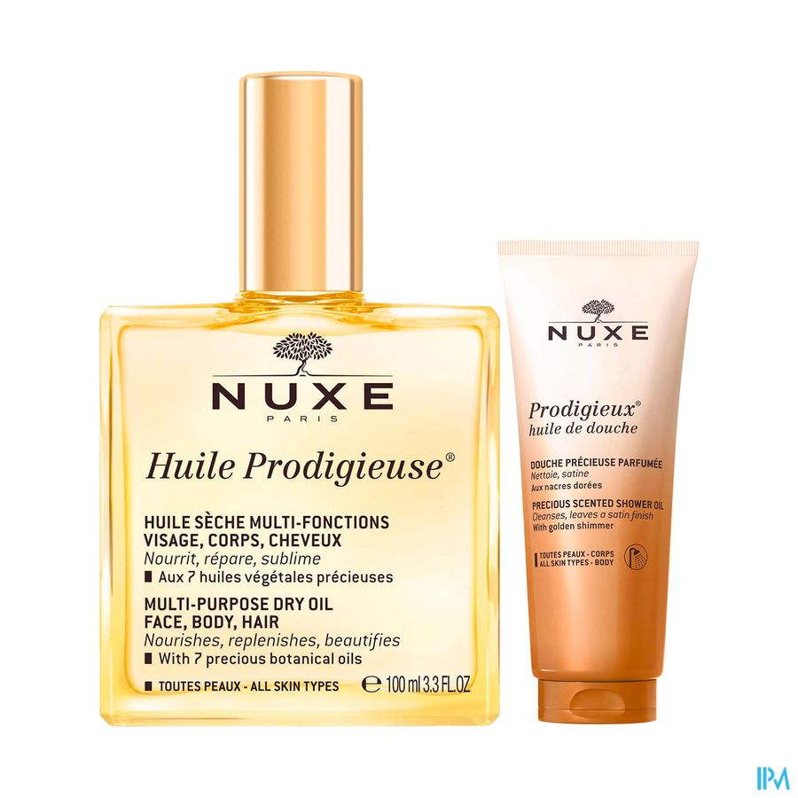 Nuxe Huile Prodigieuse 100ml+ Huile Douche 30ml