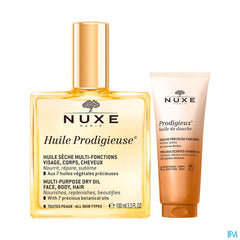 Nuxe Huile Prodigieuse 100ml+ Huile Douche 30ml