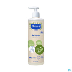 Mustela BIO gel lavant - famille 400 ml