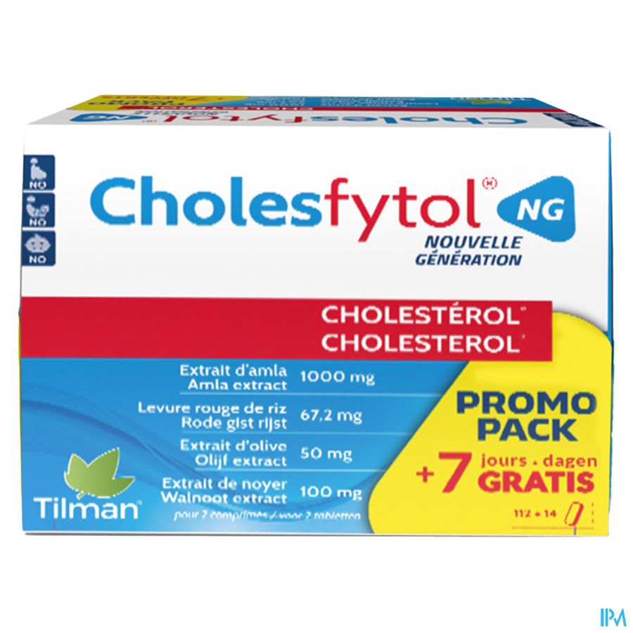 Cholesfytol Ng Comp 112 + 14 Comp Promo Pack