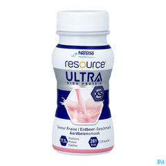 Resource Ultra Fraise 4x125ml