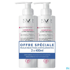 Svr Sensifine Dermo-nettoyant Duo Fl Pompe 2x400ml