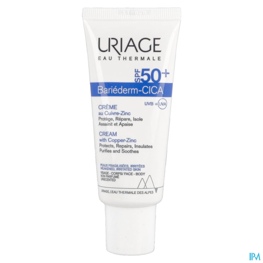Uriage Bariederm Cica Creme Ip50+ 40ml