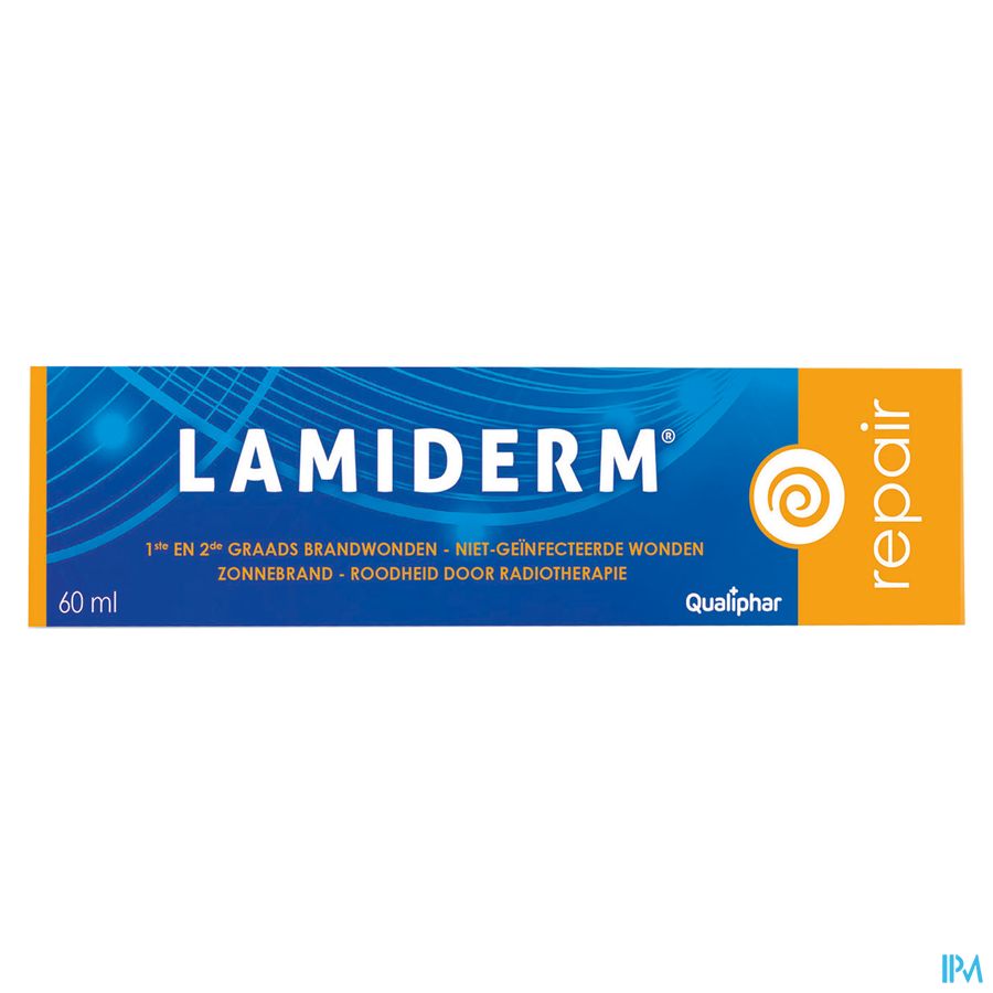 Lamiderm Repair émulsion de plaie 60 ml - plaies, brûlures