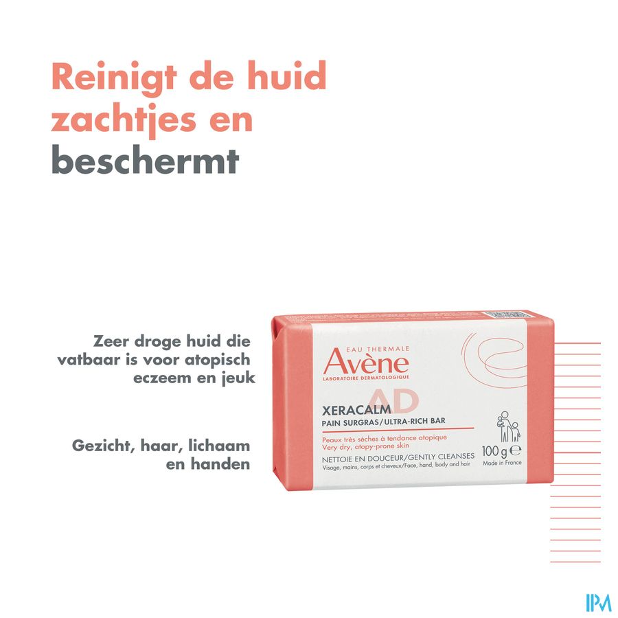 Eau Thermale Avène Pain nettoyant XERACALM AD