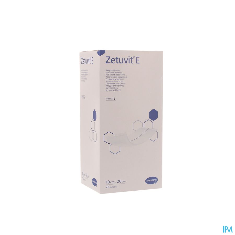 Zetuvit E 10x20cm St. 25 P/s