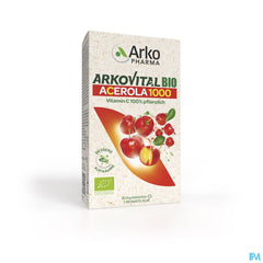 Arkopharma Arkovital Acérola 1000 Bio 30 Comprimés À Croquer
