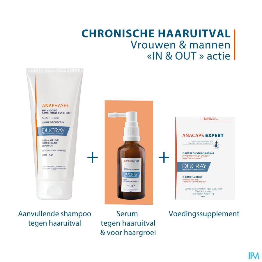 Ducray ANAPHASE+ shampooing antichute de cheveux 400ml