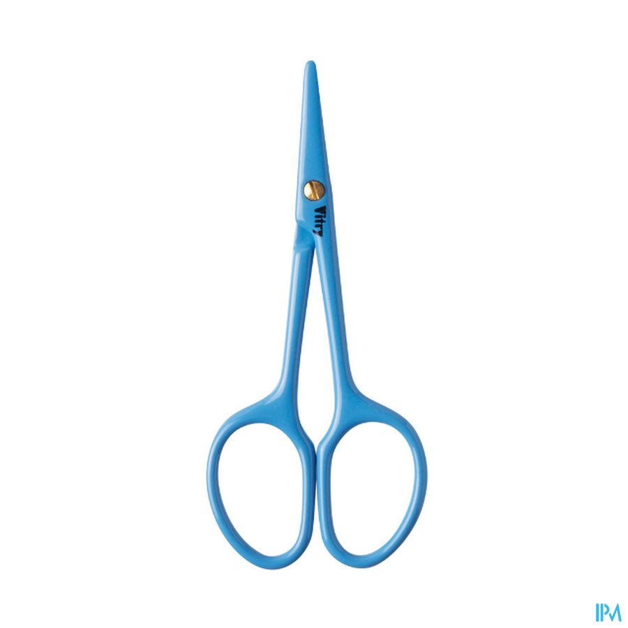 CISEAUX BEBE INOX BLEU / ROSE