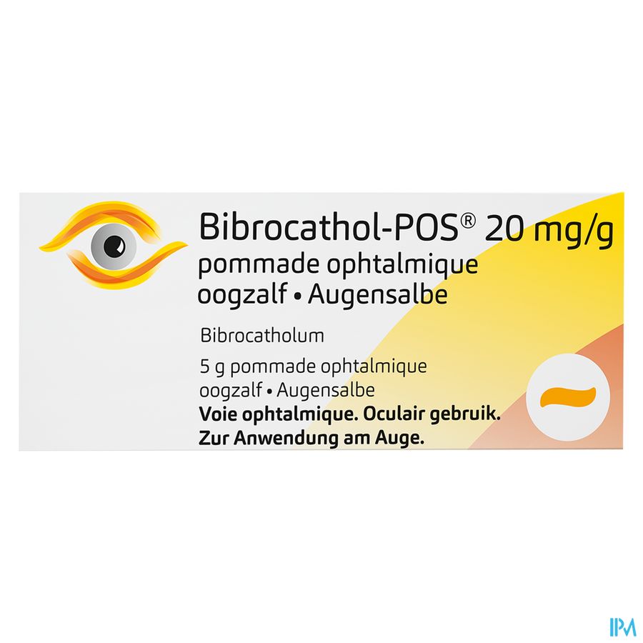 Bibrocathol-Pos 20Mg/G Pommade Ophtalmique Tube 5G