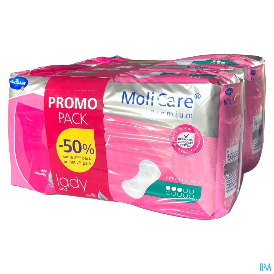 Molicare Premium Lady Pad 3 Drops 2x14 Promopack