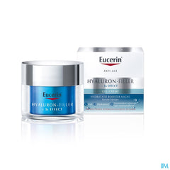 Hyaluron-Filler + 3x Effect Soin de Nuit Booster d'Hydratation Gel-Crème Anti-Rides & Anti-Âge Pot 50ml