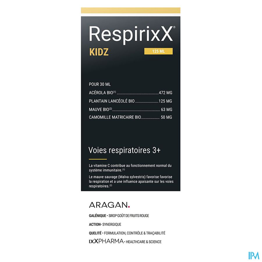 Respirixx Kidz Sirop 125ml