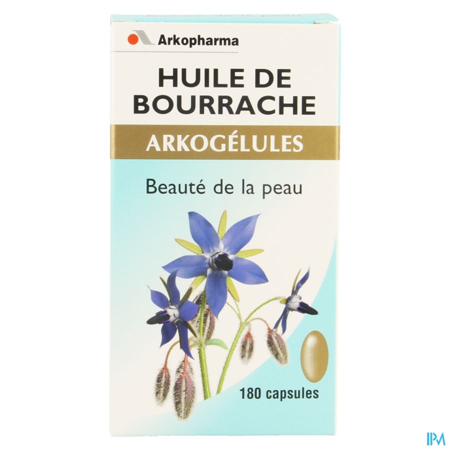 Arkogelules Huile De Bourrache 180