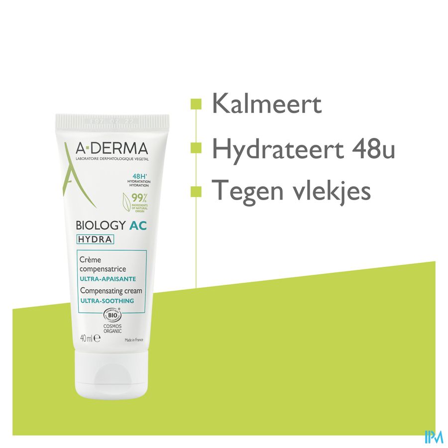 A-DERMA BIOLOGY AC HYDRA  - Effets desséchant traitements irritants contre les boutons et les cicatrices