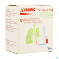 Zephirus 240mcg/20mcg Pdr Inhal. 60 Gel + 1 Inhal.