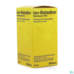 Iso Betadine Dermique 10% Sol Fl 50ml