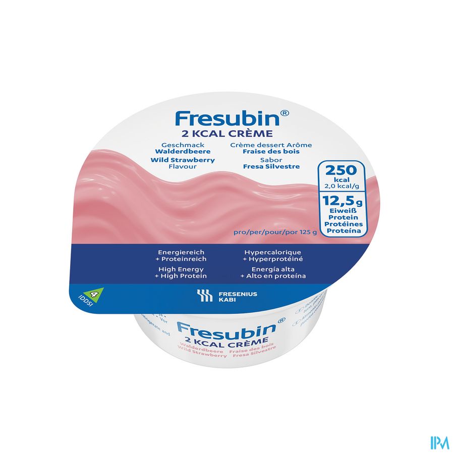 Fresubin 2 Kcal Creme Fraise Pot 4x125g
