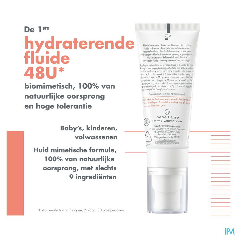 Tolerance HYDRA-10 Fluide hydratant