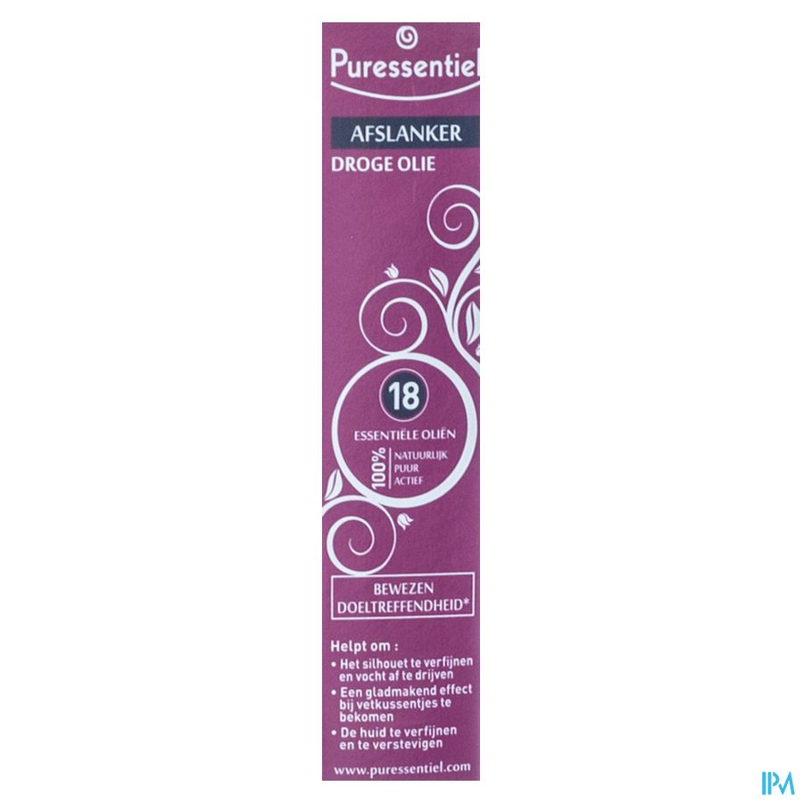 Puressentiel Minceur Huile Seche 18 Hle Ess 100ml