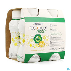 Resource Repair Vanille Bouteille 4x200ml