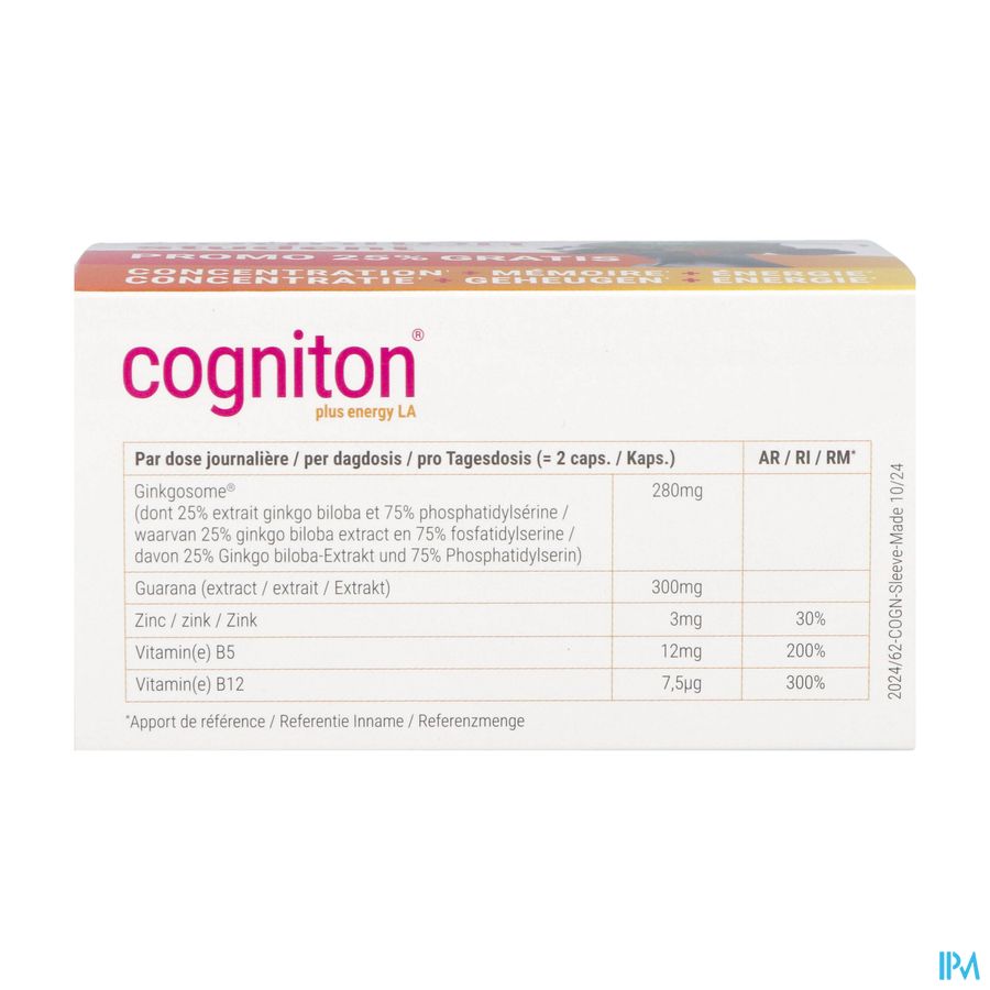 Cogniton Student Promo-25% Caps 90
