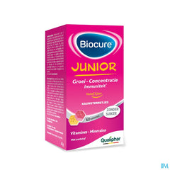 Biocure Junior Etoiles à Croquer croissance, multivitamine - 60 pièces