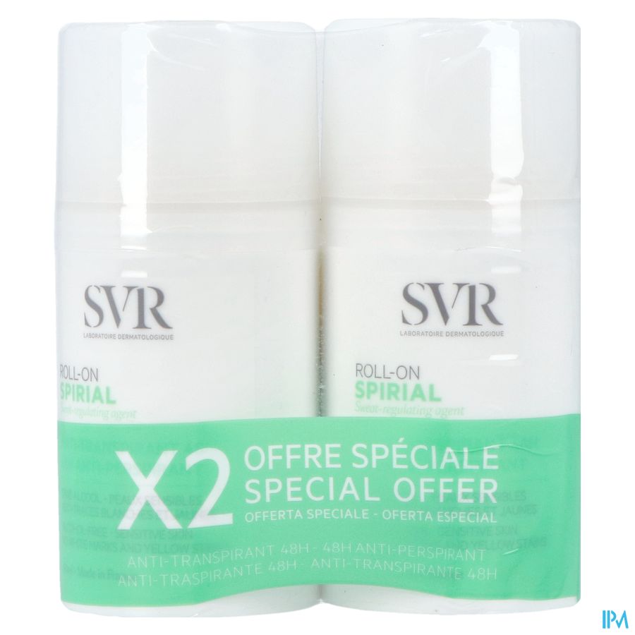 Svr Spirial Deo Roll-on 2x50ml Nf