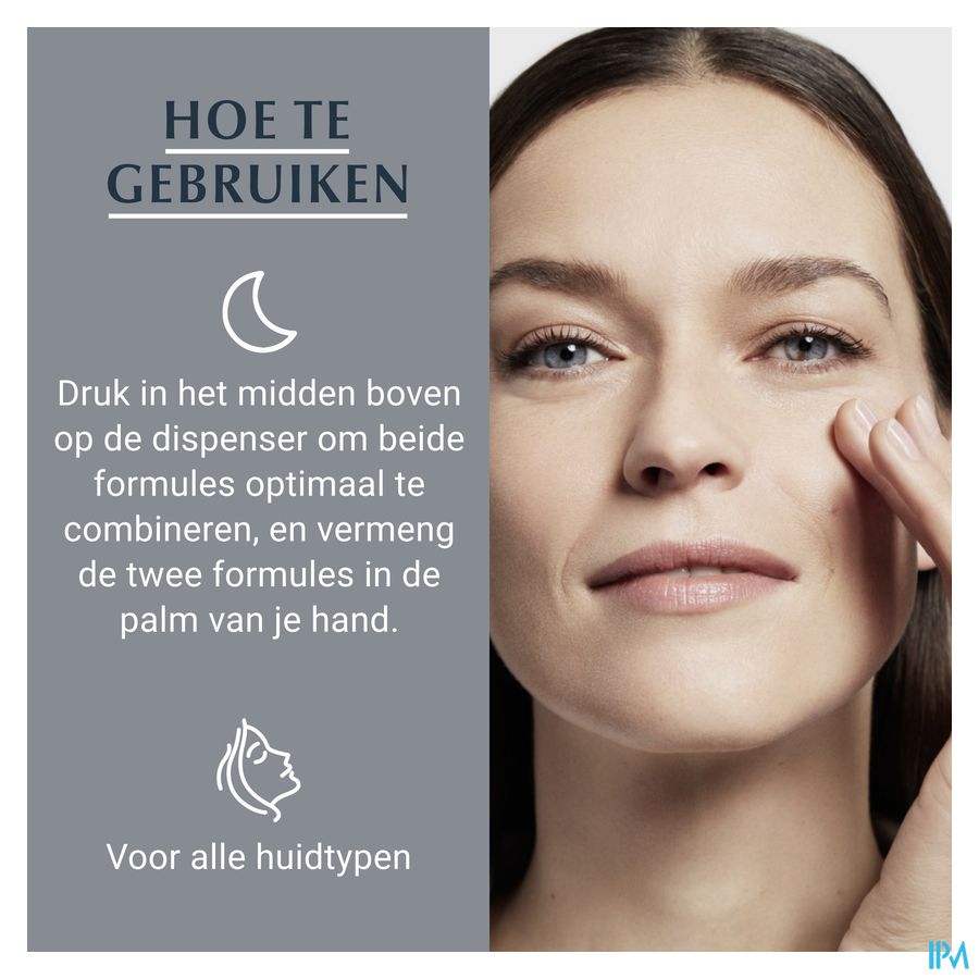 Hyaluron-Filler + 3x Effect Peeling & Serum Nuit Anti-Rides & Anti-Âge avec pompe 30ml